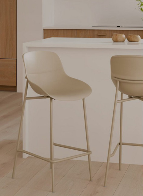 Taburete Tossa Beige...