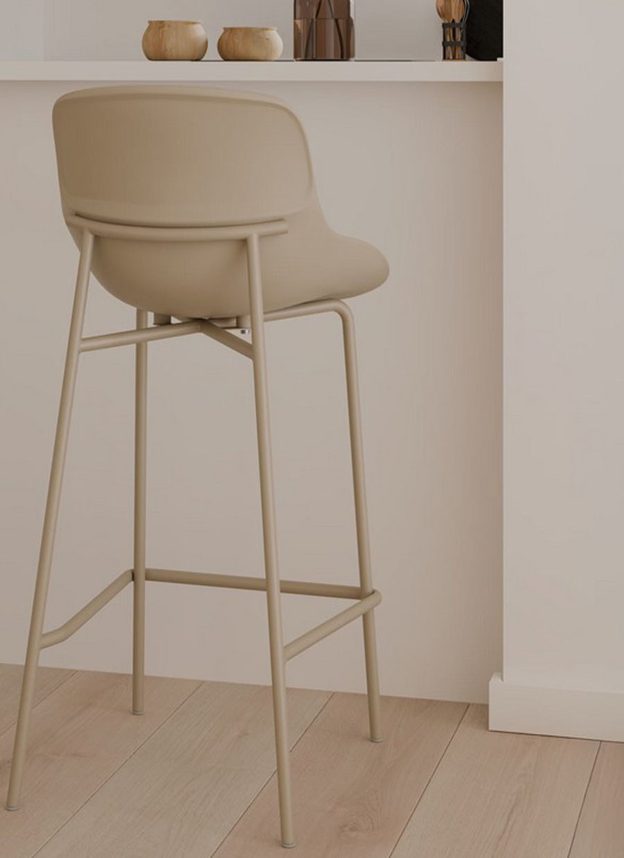 Taburete Tossa Beige 46x96x51 cm