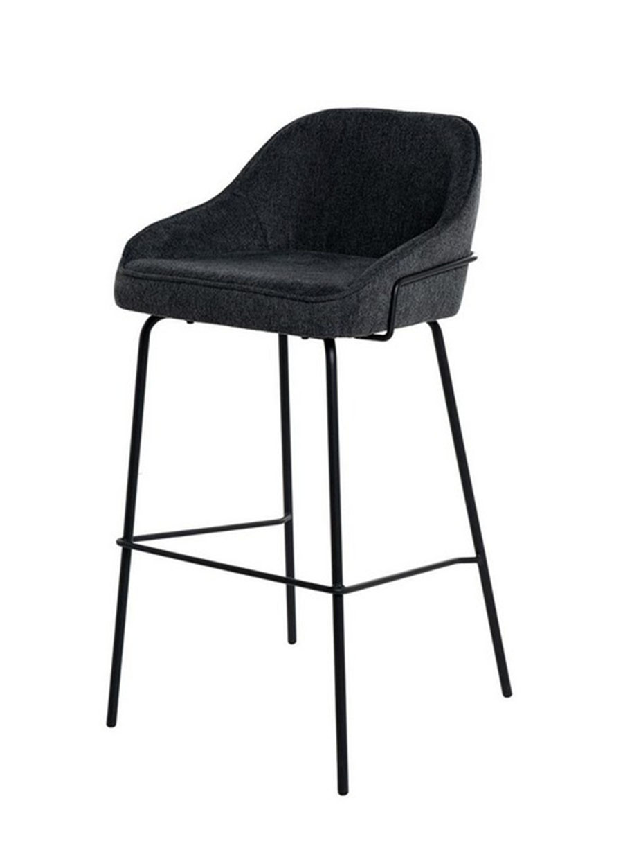 Taburete Bagoa gris oscuro 48x52x97 cm