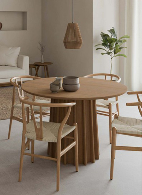 Mesa Philae Roble 100x76cm