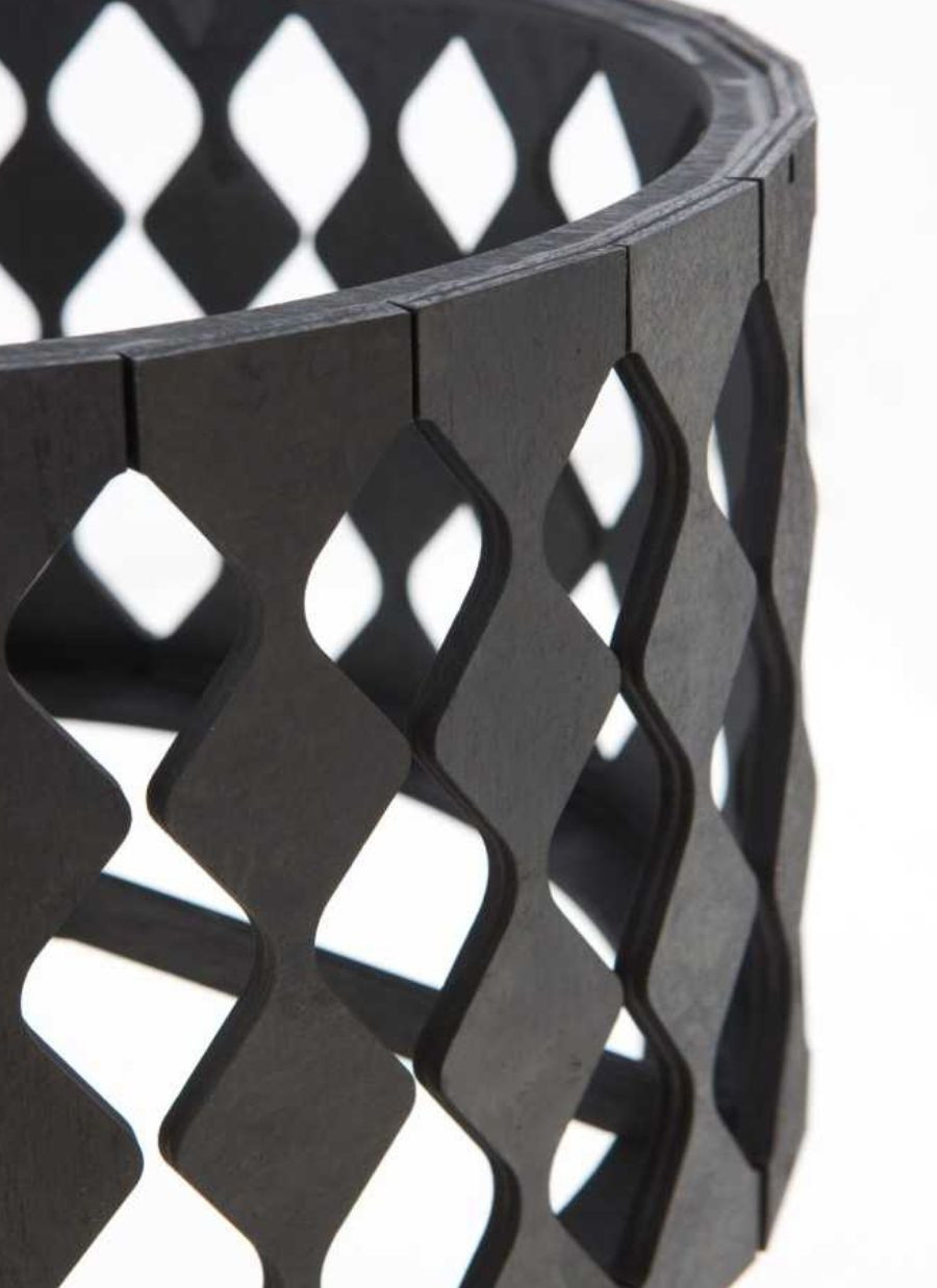 Lámpara Sobremesa Luna Negra 29X29X39 cm