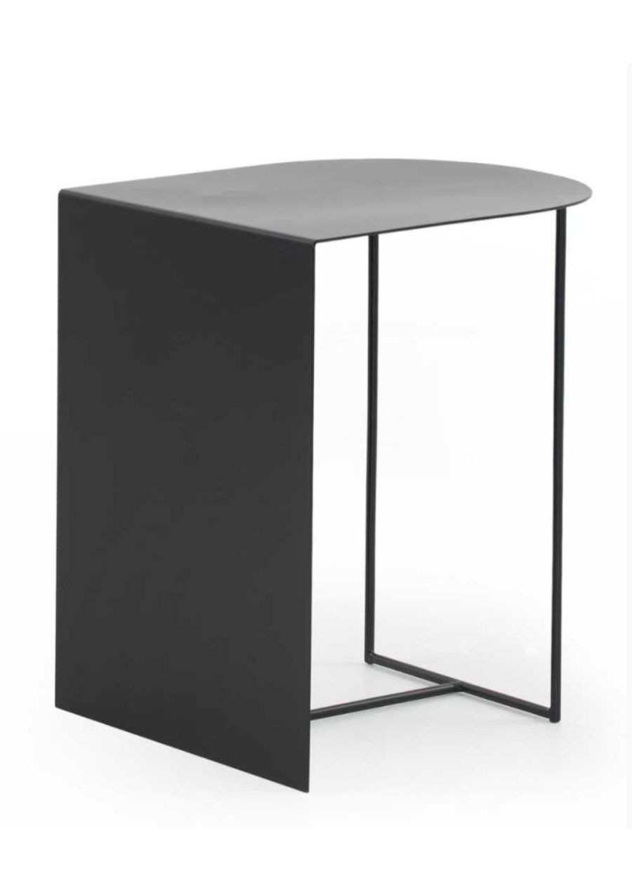 Mesa Auxiliar Slate Mesita Metálica...