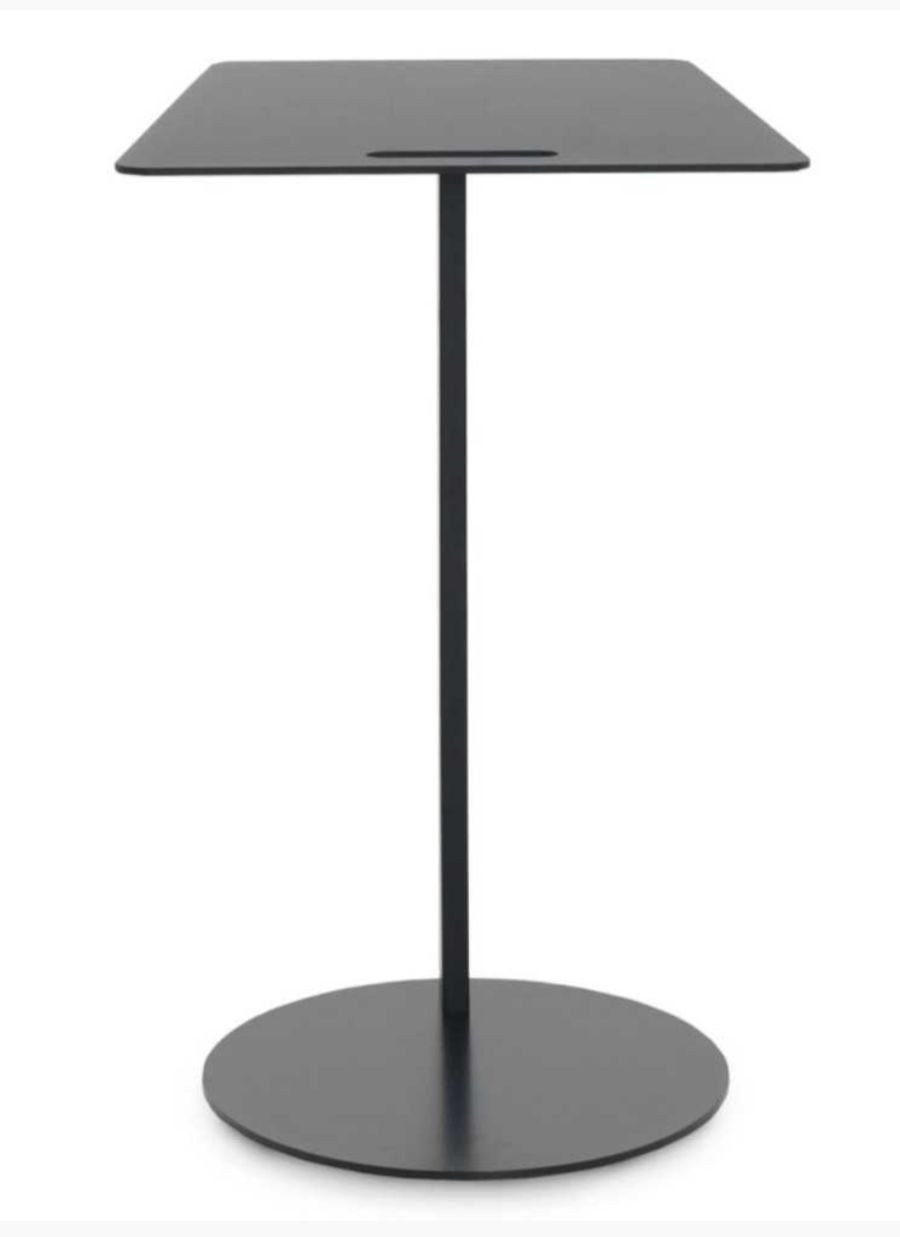 Mesa Auxiliar Jones Metálica Negra...