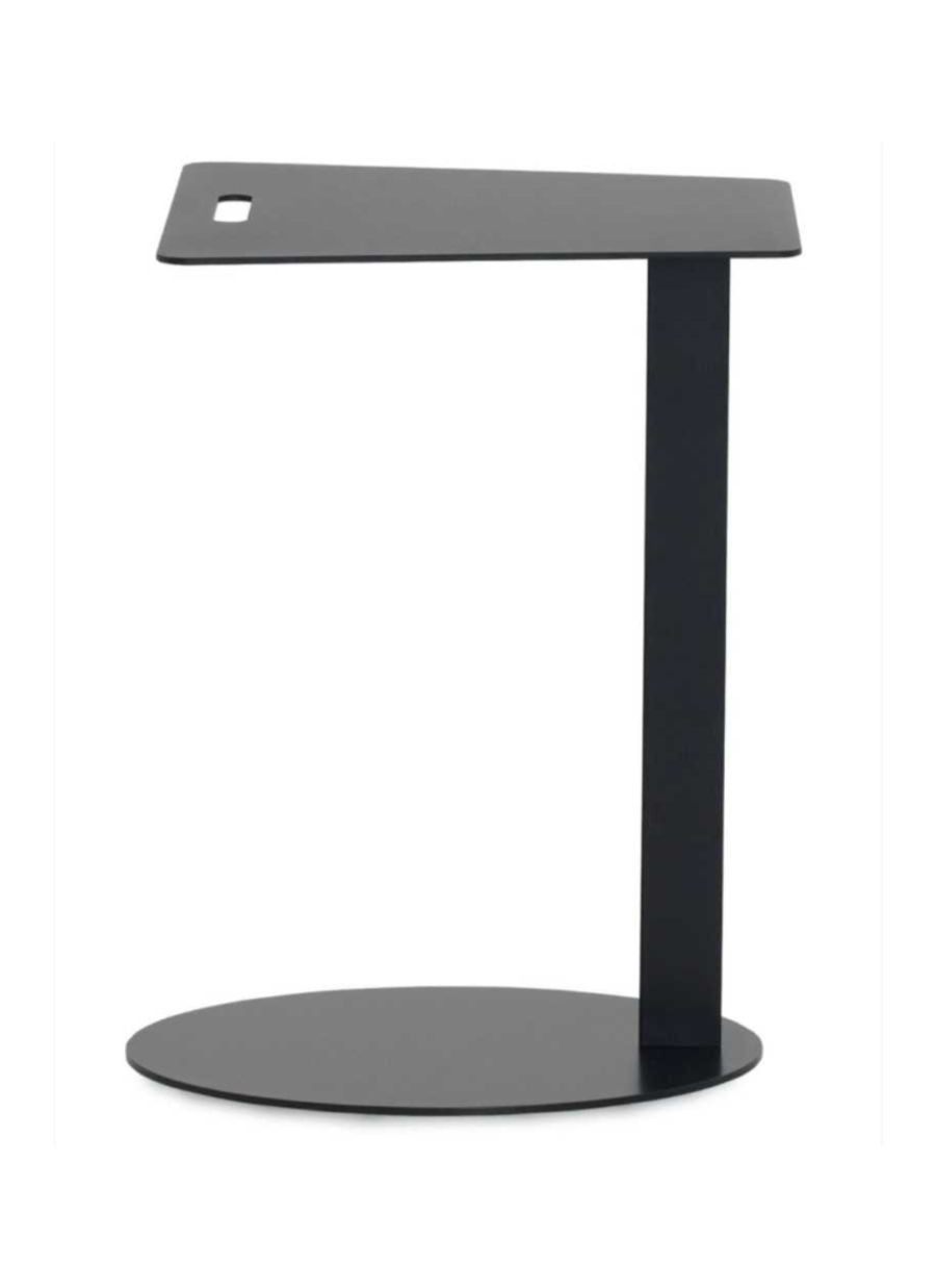 Mesa Auxiliar Jones Metálica Negra...