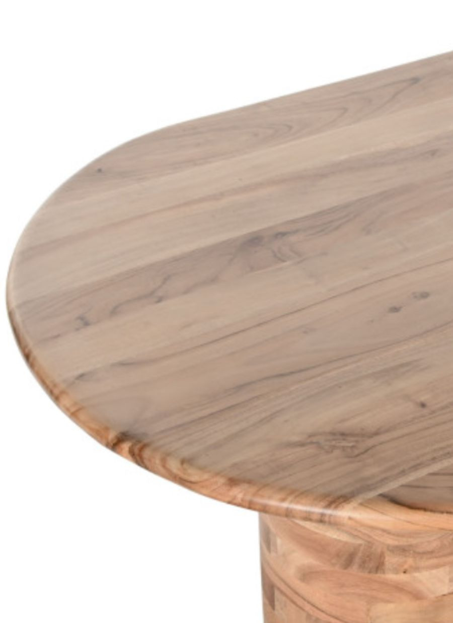 Mesa Colina Acacia 135x75x45 cm