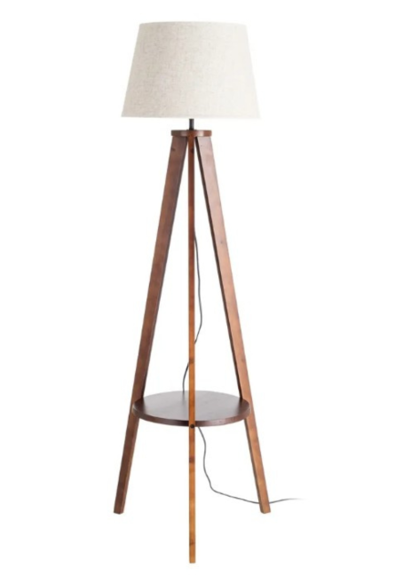 Lámpara de Pie Algar Madera...