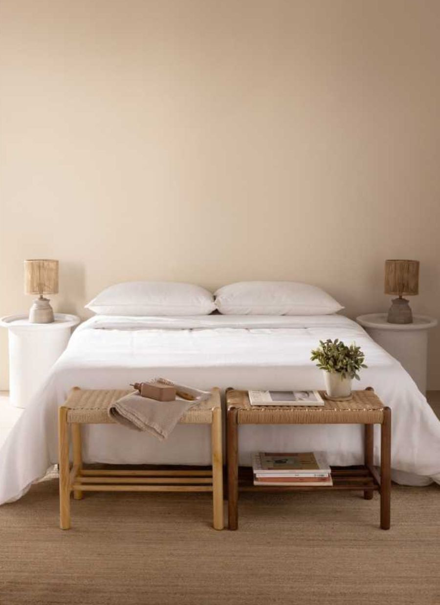 Banqueta Luca madera de fresno color...