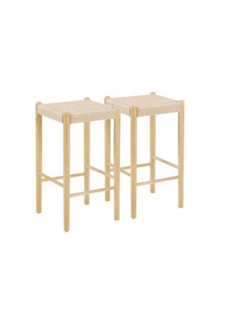 Pack 2 Taburetes Madera de...
