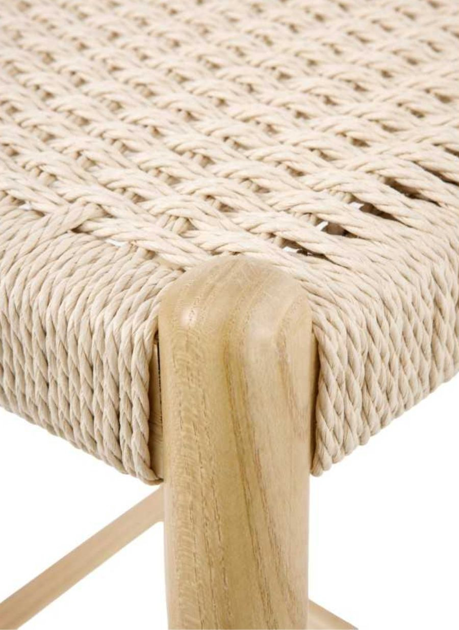 Pack 2 Taburetes Madera de Fresno con...