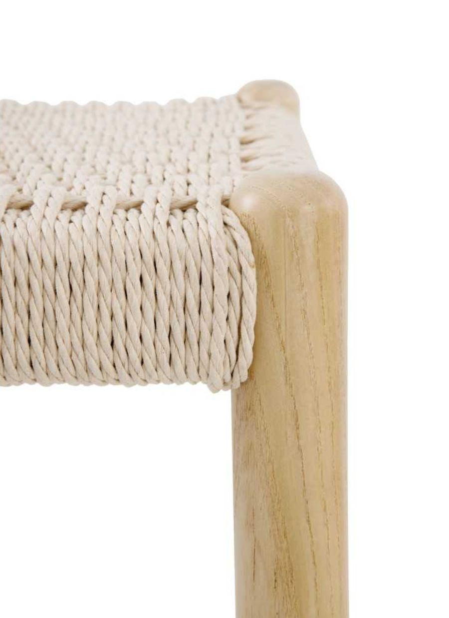 Pack 2 Taburetes Madera de Fresno con...
