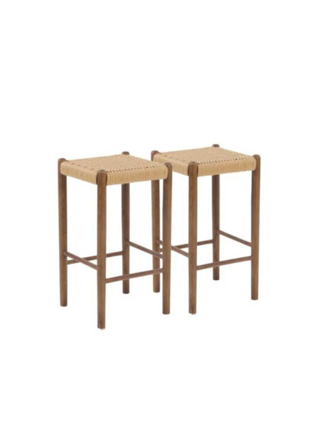 Pack 2 Taburetes Madera de...