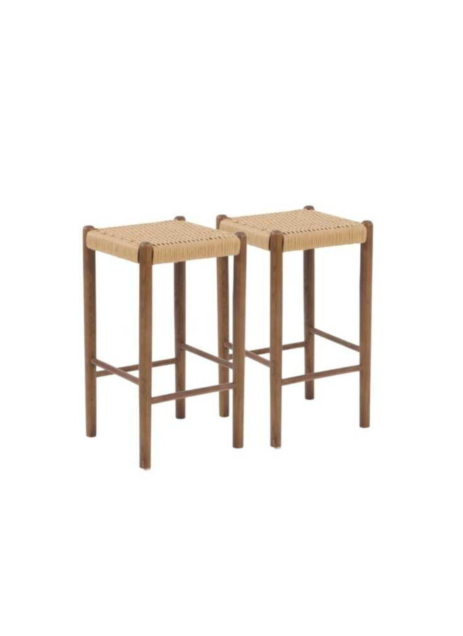 Pack 2 Taburetes Madera de Fresno...