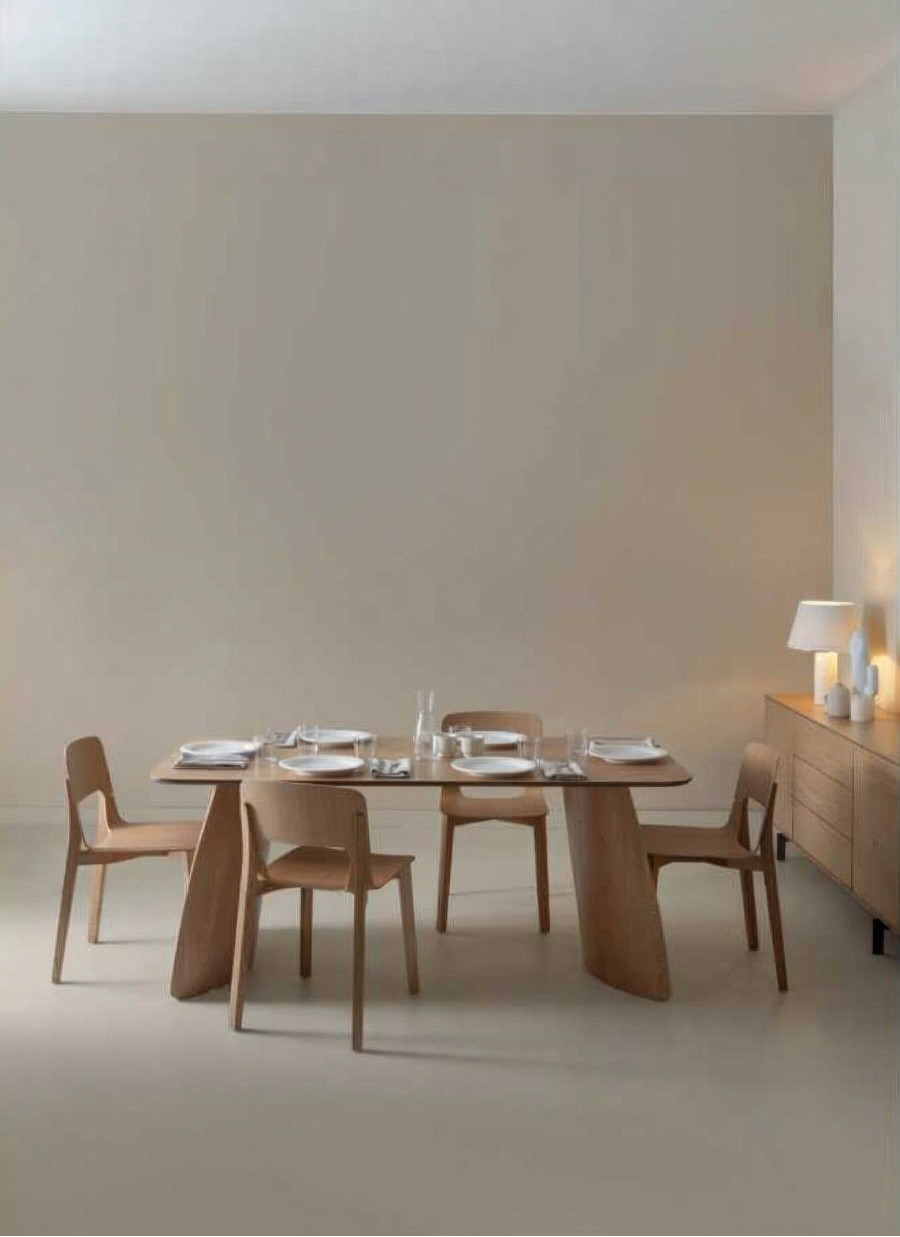 Mesa comedor Alma rectangular madera...