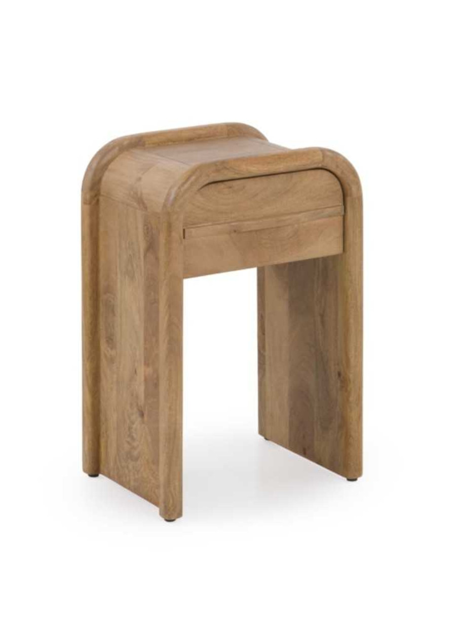 Mesita de Noche con 1 Cajón de Madera...
