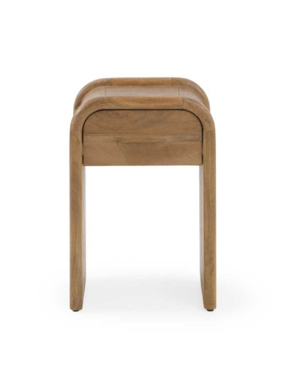 Mesita de Noche con 1 Cajón de Madera...