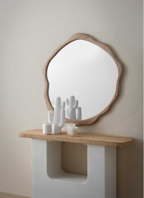 Espejo irregular con marco... 2