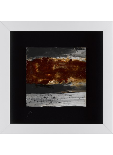 Cuadro Negro Marpau 40x40 Ref: P353