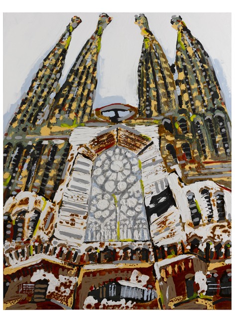 Cuadro Catedral Marpau 130x100 Ref: P642