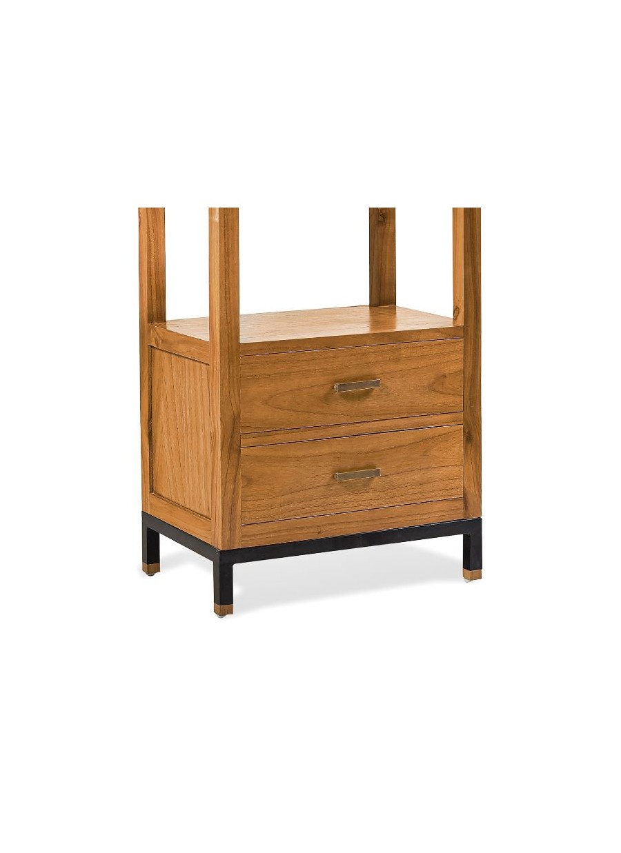 Libreria Madhu 2 cajones 4 huecos Ref. 1046/315001 Moycor