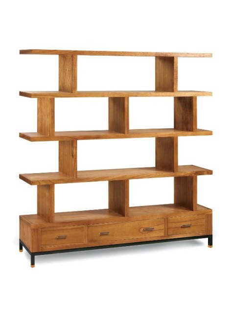 Libreria Madhu separador irregular 3 cajones  Ref. 1046/315014 Moycor