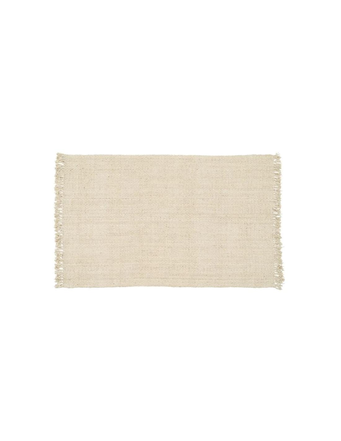 alfombra crema yute altea decoracion 200x290 ref 1100609386