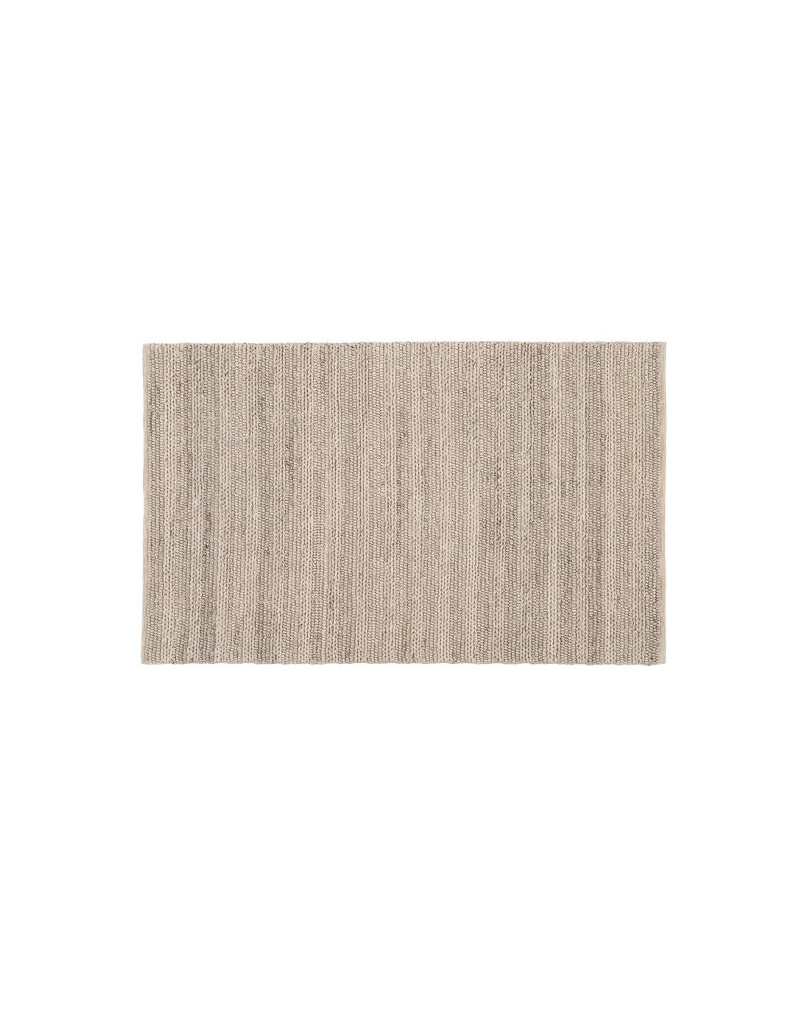 alfombra taupe tejido decoracion 160x230 ref 1100609341