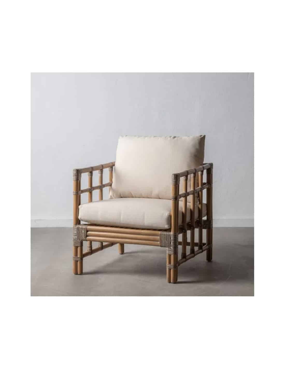 sillon teca y cuerda 81x775x79 ref 1283roxas crisal decoracion